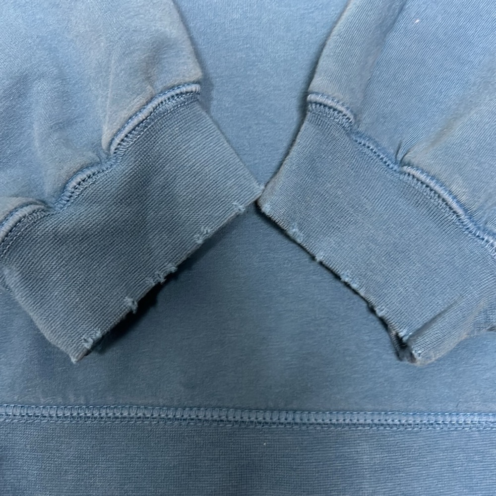 Electric & Rose Neil Sweatshirt High Low Oversized Blue Ombré NWT - Picture 7 of 11